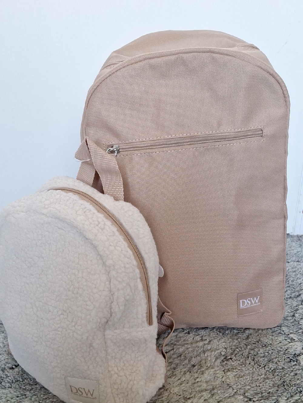 DSW Set Of Small/Med Backpacks NWT